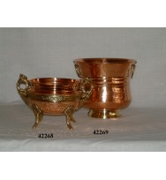 Reproduction Bowl on Feet Copper